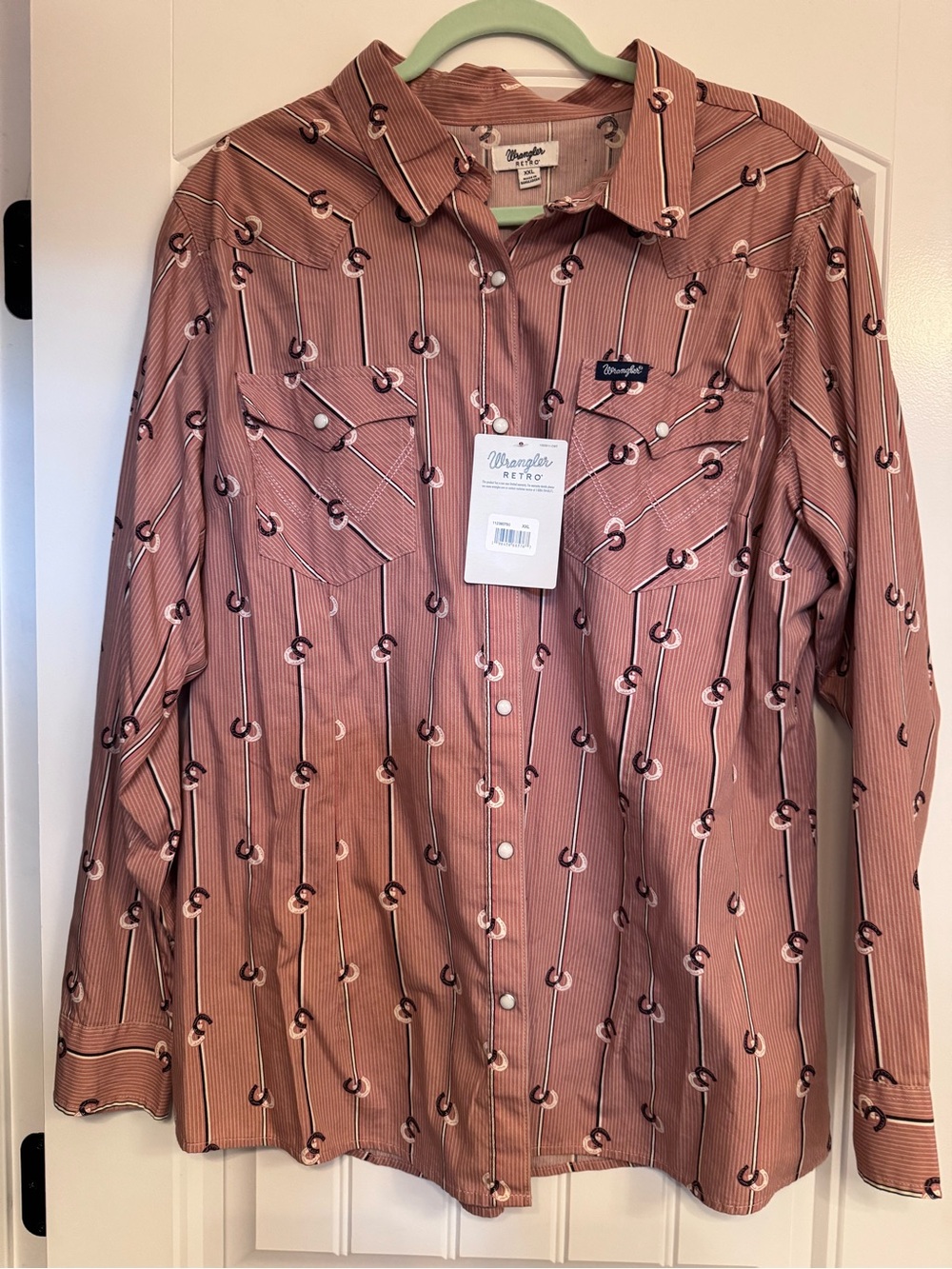 Women's Wrangler Retro Long-Sleeve Pearl Snap Down Shirt